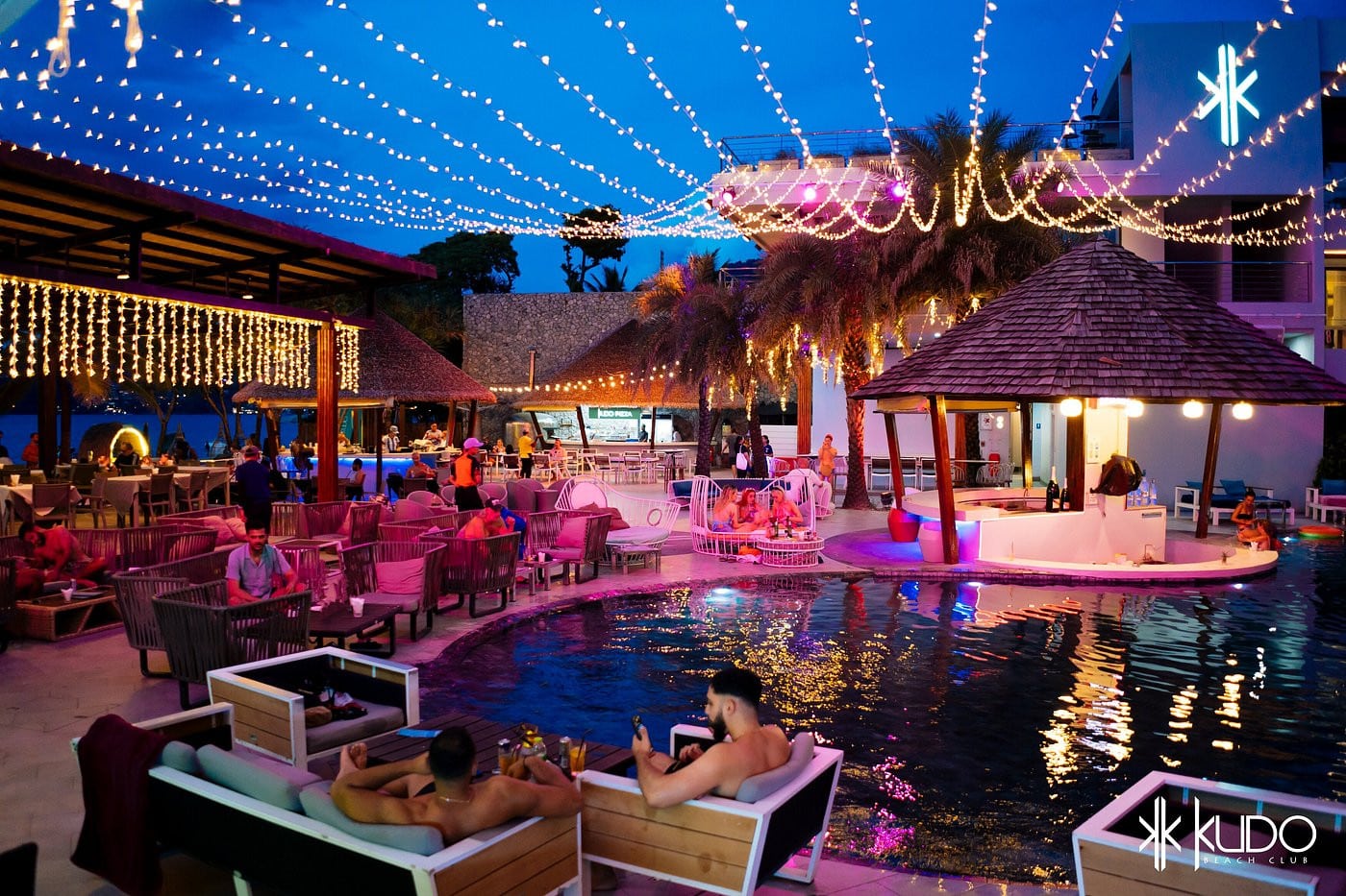 Evening at the Kudo Beach Club, Phuket Kudo Beach Club, Phuket