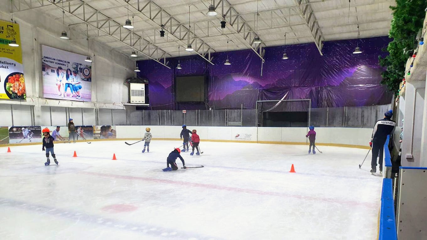 Inside the Ice Arena Phuket Inside The Ice Arena Phuket