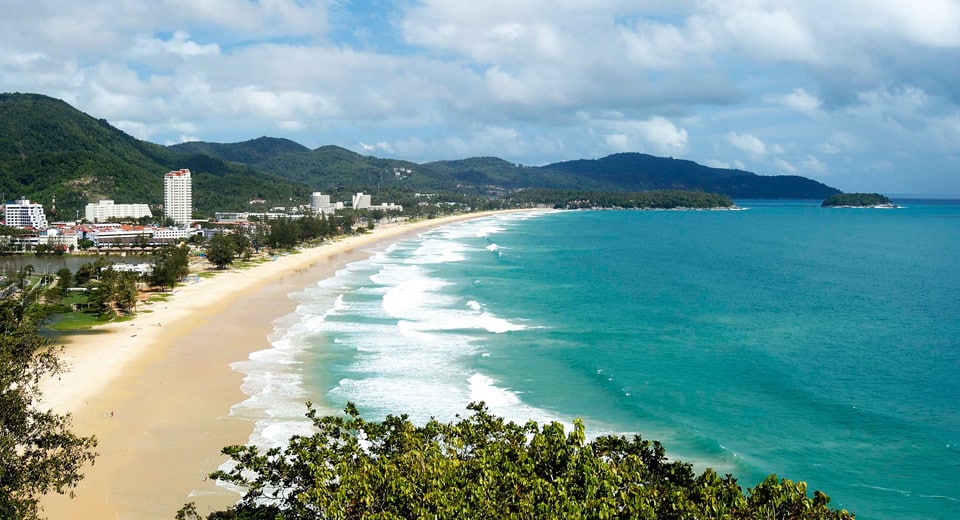 The Karon Beach in Phuket