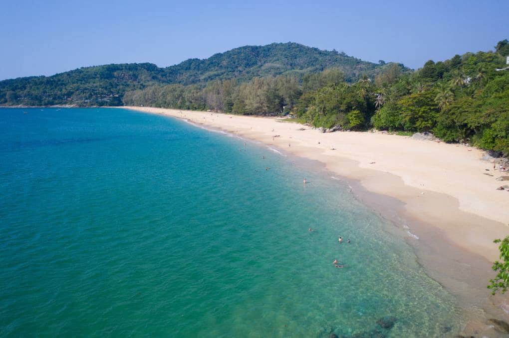 The Nai Thon Beach in Phuket