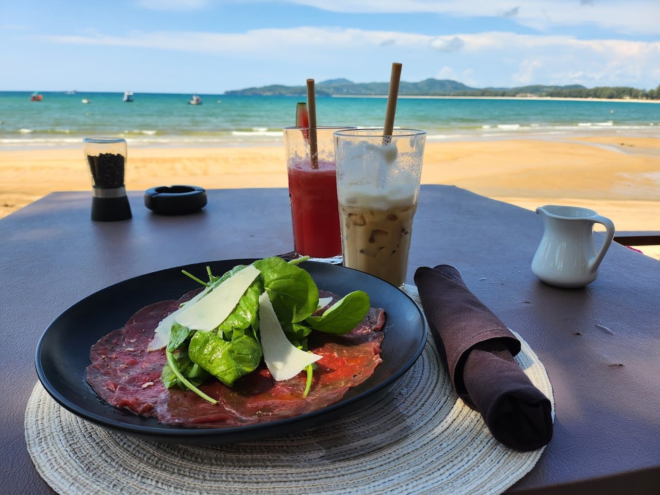 The Breakfast View at the Carpe Diem Beach Club, Bangtao Beach Carpe Diem Beach Club, Bangtao Beach
