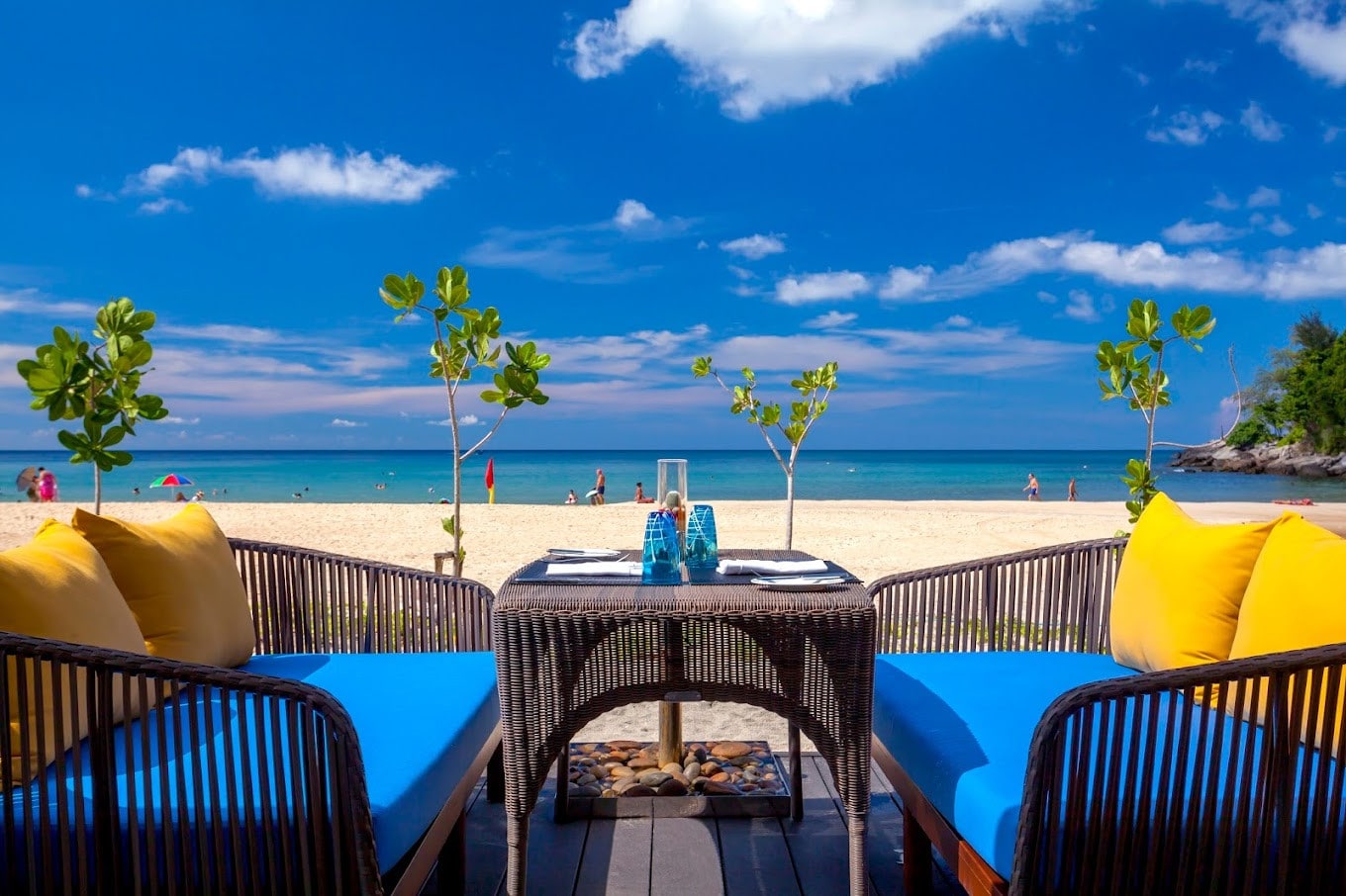 View From the Coast Beach Club, Phuket Coast Beach Club, Phuket