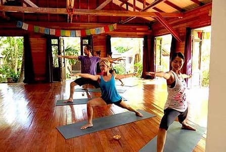 The Shambhala Sala Yoga Center in Koh Tao
